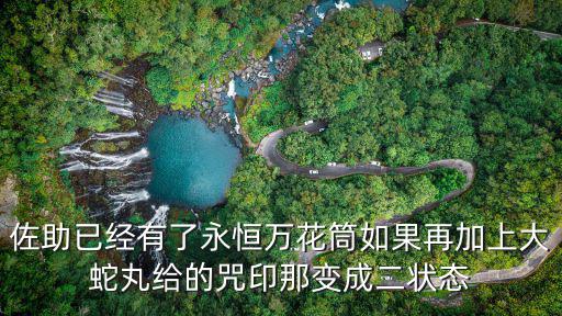 佐助已经有了永恒万花筒如果再加上大蛇丸给的咒印那变成二状态