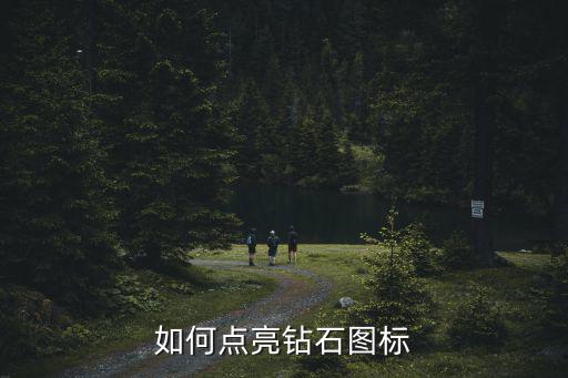 如何点亮钻石图标