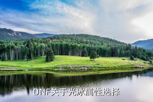 DNF关于光冰属性选择