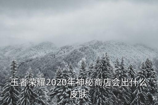 王者荣耀2020年神秘商店会出什么皮肤