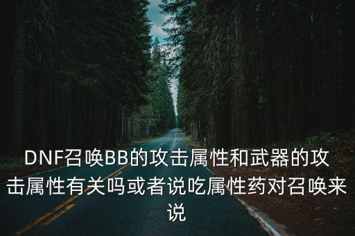 dnf召唤什么怪物吃属性，DNF月蚀召唤兽吃装备属性么我带的是辉煌耀世属性还行就是魔攻低