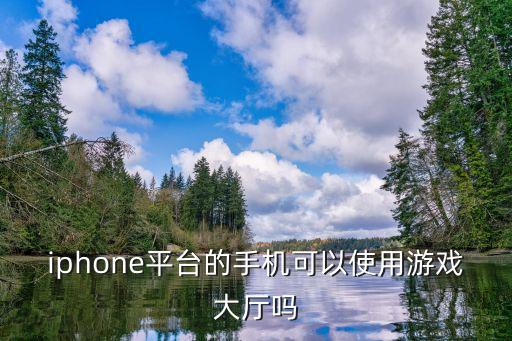 iphone平台的手机可以使用游戏大厅吗