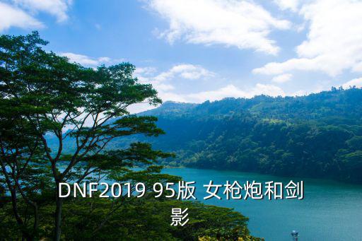 dnf剑影靠什么属性，DNF2019 95版 女枪炮和剑影