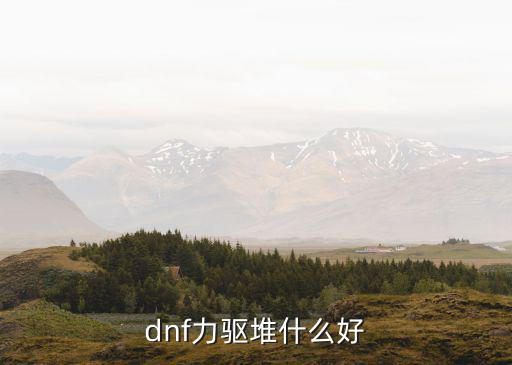 dnf力驱走什么属性最好，dnf力驱走冰可以吗