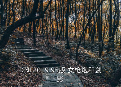 DNF2019 95版 女枪炮和剑影