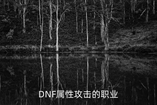 DNF属性攻击的职业