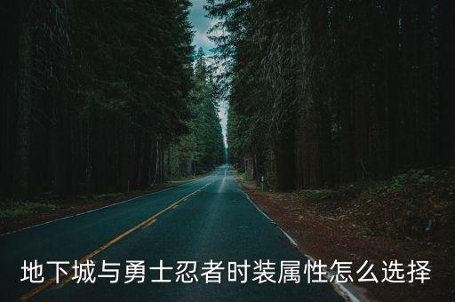 dnf忍者时装选什么属性，dnf忍者下装选什么属性好