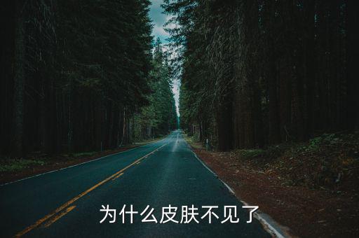 为什么皮肤不见了