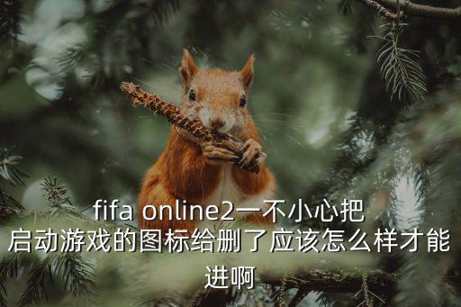 fifa online2一不小心把启动游戏的图标给删了应该怎么样才能进啊