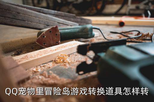 QQ宠物里冒险岛游戏转换道具怎样转