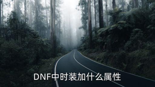 DNF中时装加什么属性