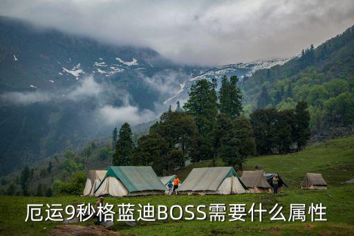 厄运9秒格蓝迪BOSS需要什么属性