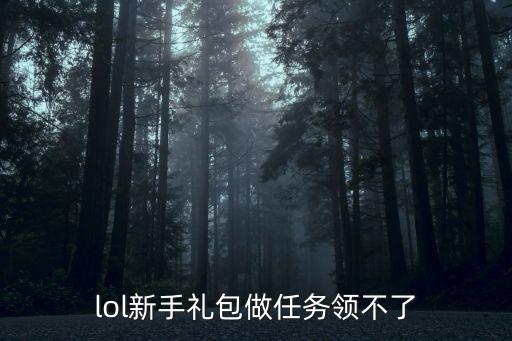 lol手游致敬登峰者怎么完成，lol新手礼包做任务领不了