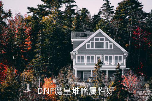 DNF魔皇堆啥属性好