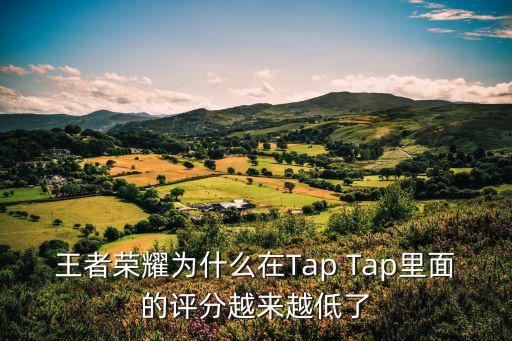 王者荣耀为什么在Tap Tap里面的评分越来越低了