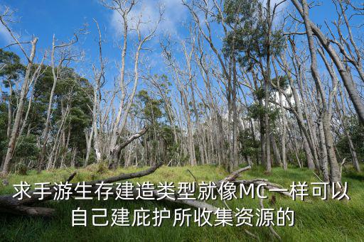 求手游生存建造类型就像MC一样可以自己建庇护所收集资源的