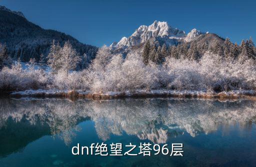 dnf绝望之塔96层