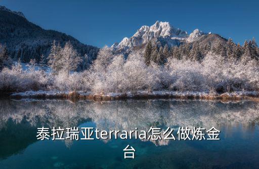 泰拉瑞亚terraria怎么做炼金台