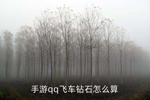 手游qq飞车钻石怎么算