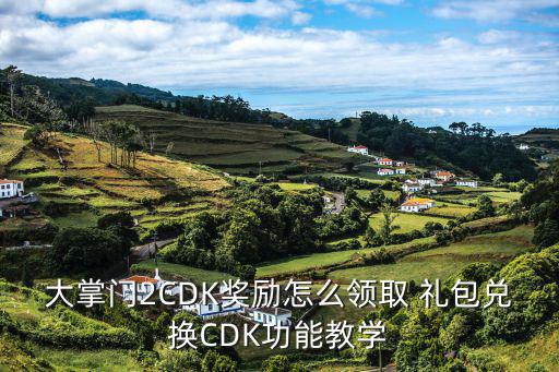 大掌门2CDK奖励怎么领取 礼包兑换CDK功能教学