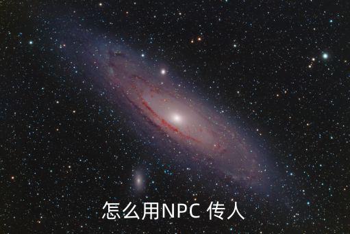 怎么用NPC 传人