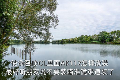 cod手游ak117怎么改，使命召唤olAK117怎么最快升到31级另外AK117装备那些配件好