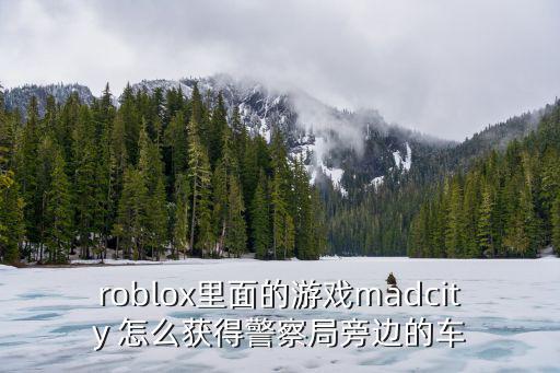 乐高无限手游怎么获得摩托车，roblox里面的游戏madcity 怎么获得警察局旁边的车