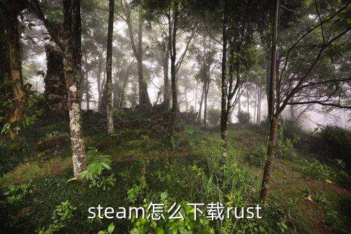 rust手游版怎么下载，steam怎么下载rust