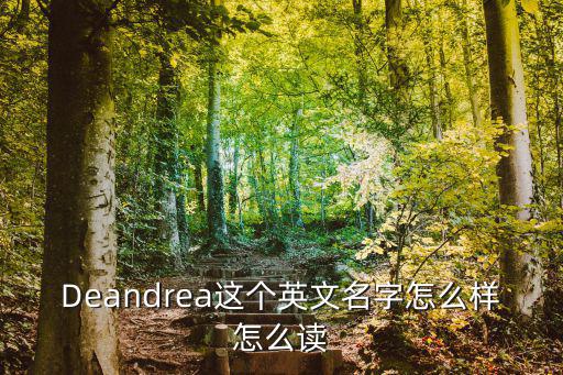 Deandrea这个英文名字怎么样怎么读