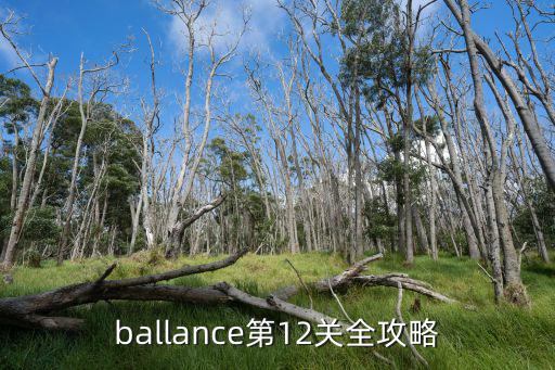 ballance第12关全攻略