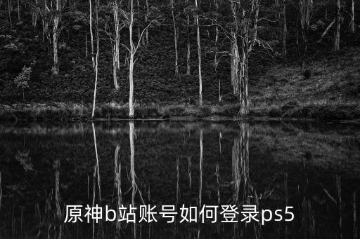 原神b站账号如何登录ps5