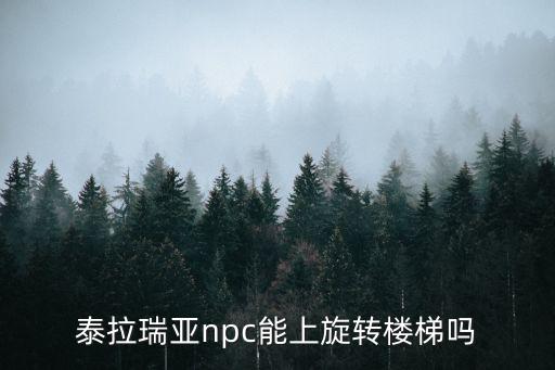 泰拉瑞亚npc能上旋转楼梯吗