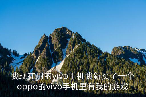 我现在用的vivo手机我新买了一个oppo的vivo手机里有我的游戏