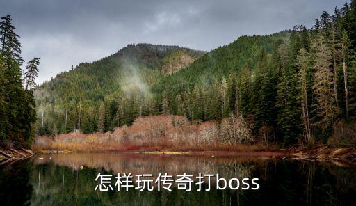 手游原始传奇怎么打boss快，怎样玩传奇打boss