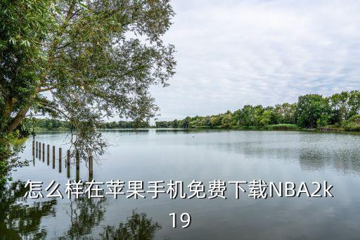 怎么样在苹果手机免费下载NBA2k19