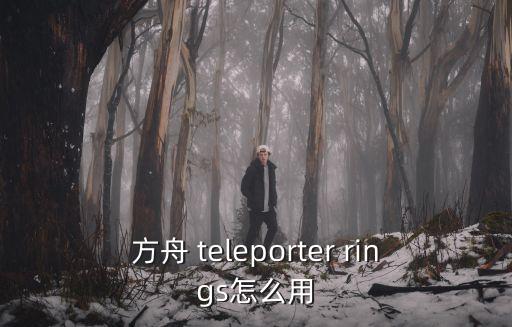 方舟 teleporter rings怎么用