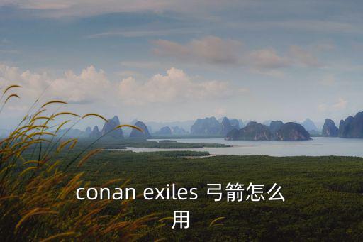 conan exiles 弓箭怎么用