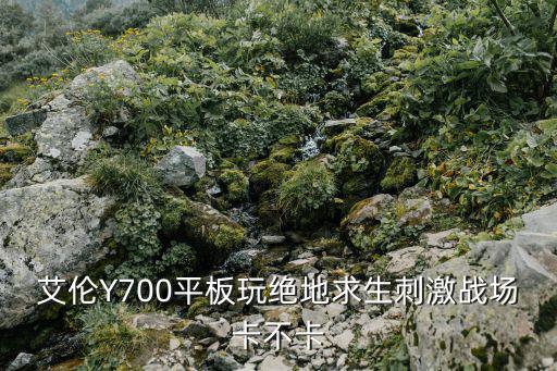 艾伦Y700平板玩绝地求生刺激战场卡不卡