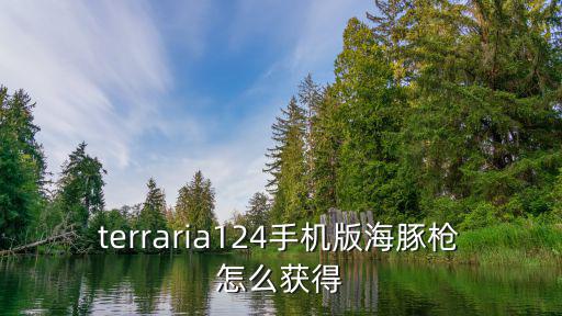 terraria124手机版海豚枪怎么获得