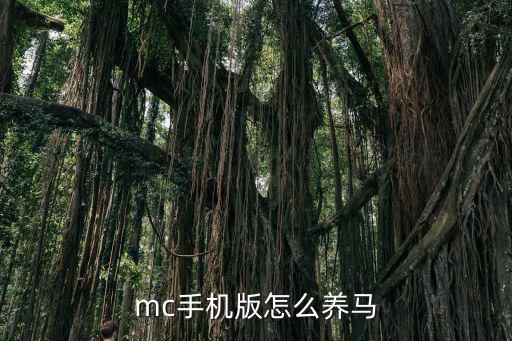 mc手机版怎么养马