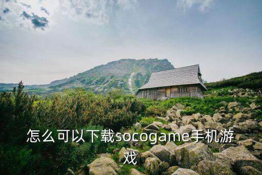 怎么可以下载socogame手机游戏