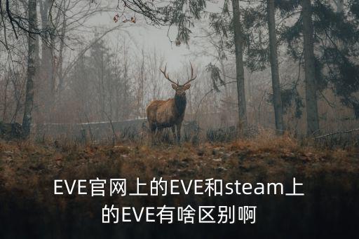 EVE官网上的EVE和steam上的EVE有啥区别啊