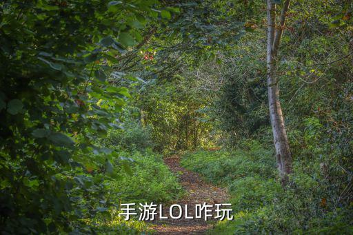 手游LOL咋玩