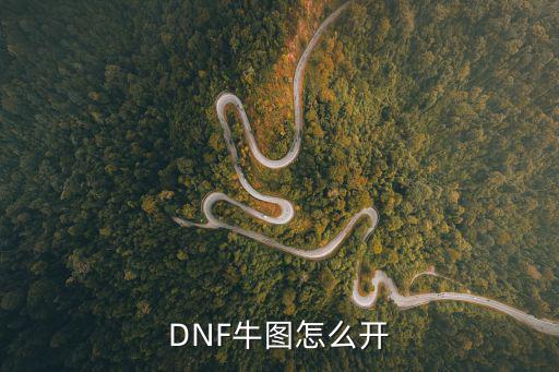 dnf手游怎么开牛图，DNF牛图怎么开