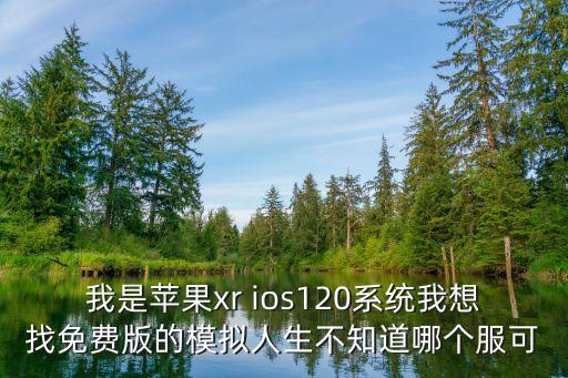 我是苹果xr ios120系统我想找免费版的模拟人生不知道哪个服可