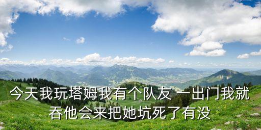 今天我玩塔姆我有个队友 一出门我就吞他会来把她坑死了有没