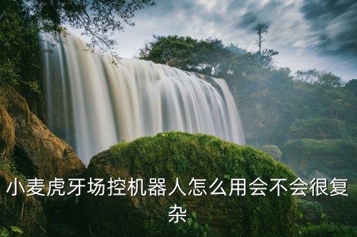 小麦虎牙场控机器人怎么用会不会很复杂