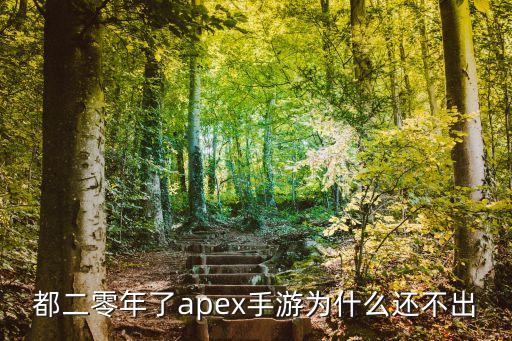 都二零年了apex手游为什么还不出