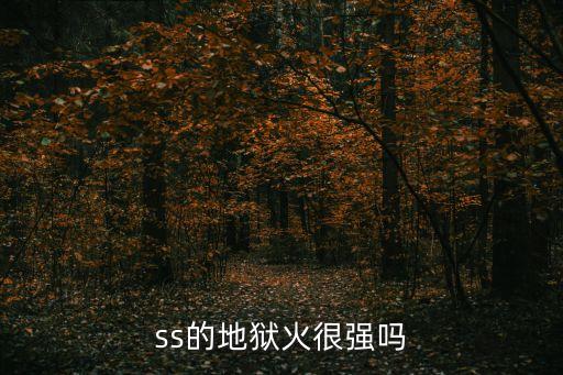 ss的地狱火很强吗