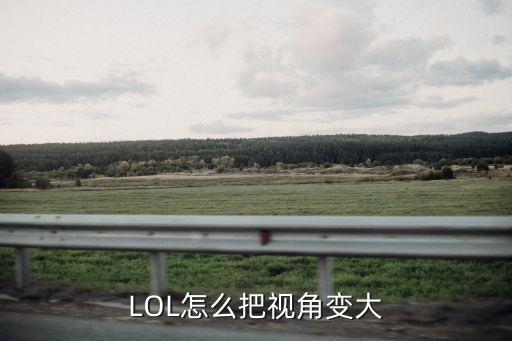 LOL怎么把视角变大